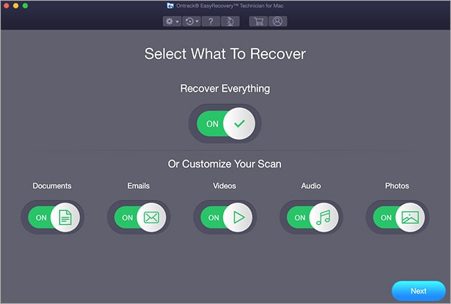 Recovery software mac